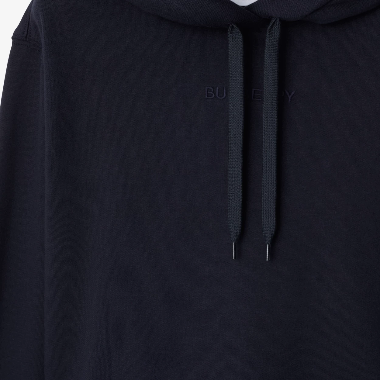Burberry Talley Embroidery Logo Check Hooded Sweatshirt