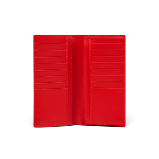 Christian Louboutin Mooncrest Long Wallet – Black Calf Alpin Leather