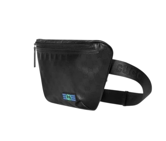 Gucci Black Crystal Belt Bag