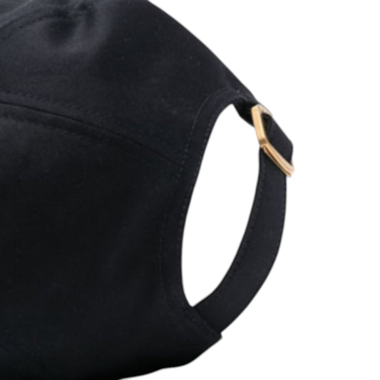 Navy Gucci embroidered baseball cap