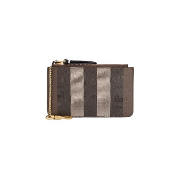 Burberry zip key purse card holder