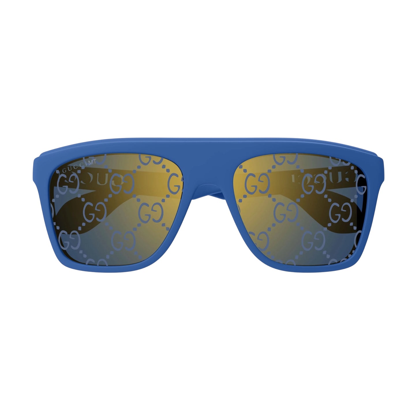 Gucci Blue Logo Men’s 57mm Sunglasses