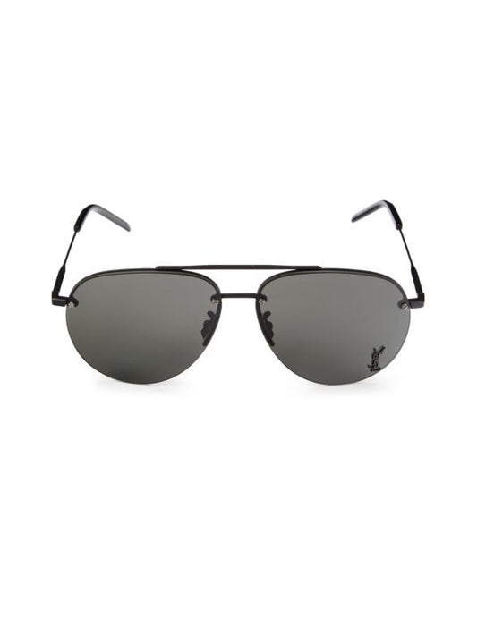 Saint Laurent 63MM Aviator Sunglasses
