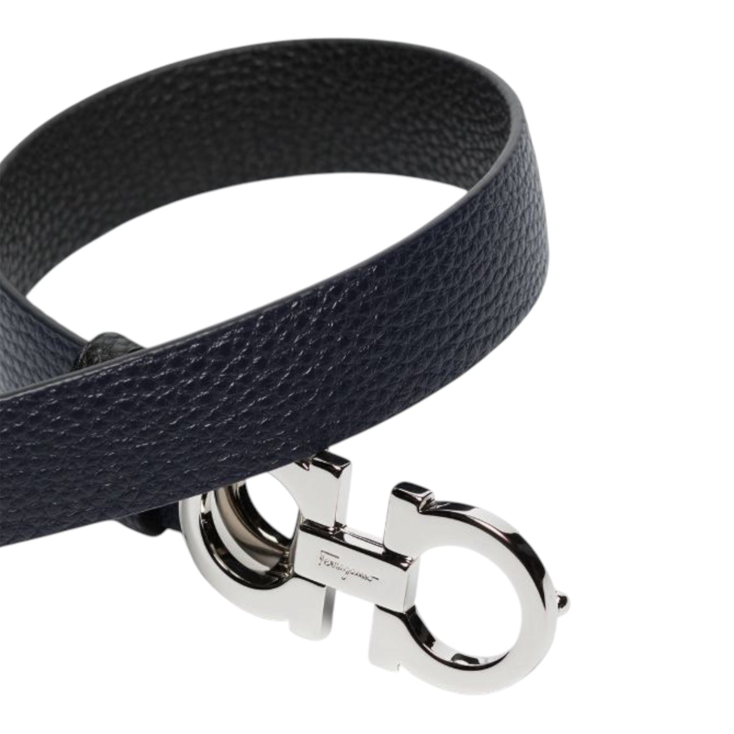 Salvatore Ferragamo Ladies Reversible And Adjustable Gancini Belt