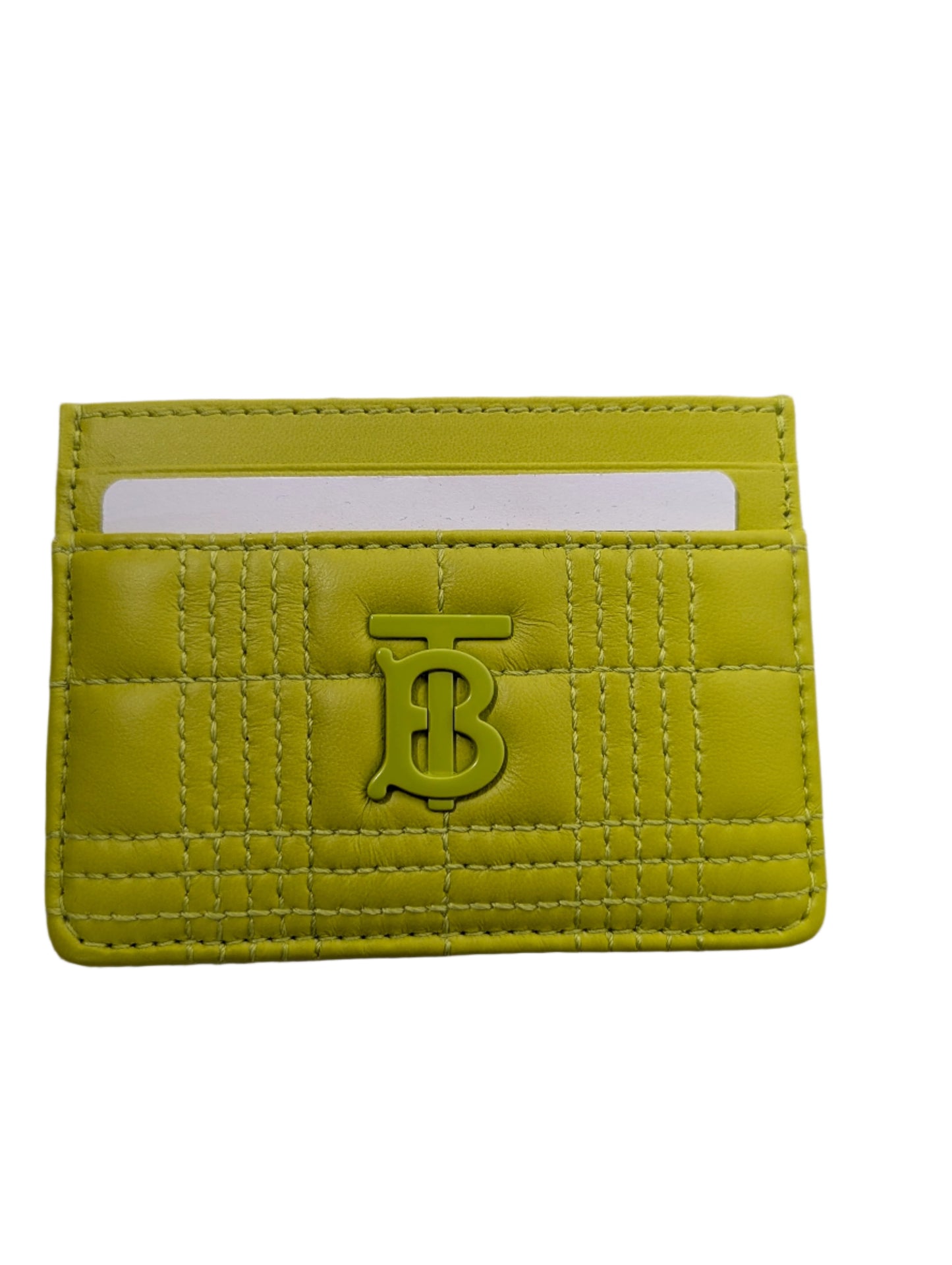 Burberry Card Holder Lime Green
