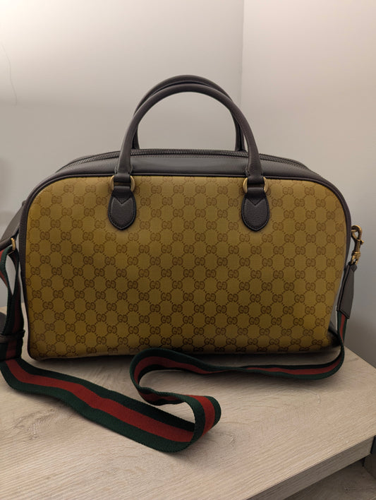 Gucci x Adidas Limited Edition Collaboration Duffle Bag