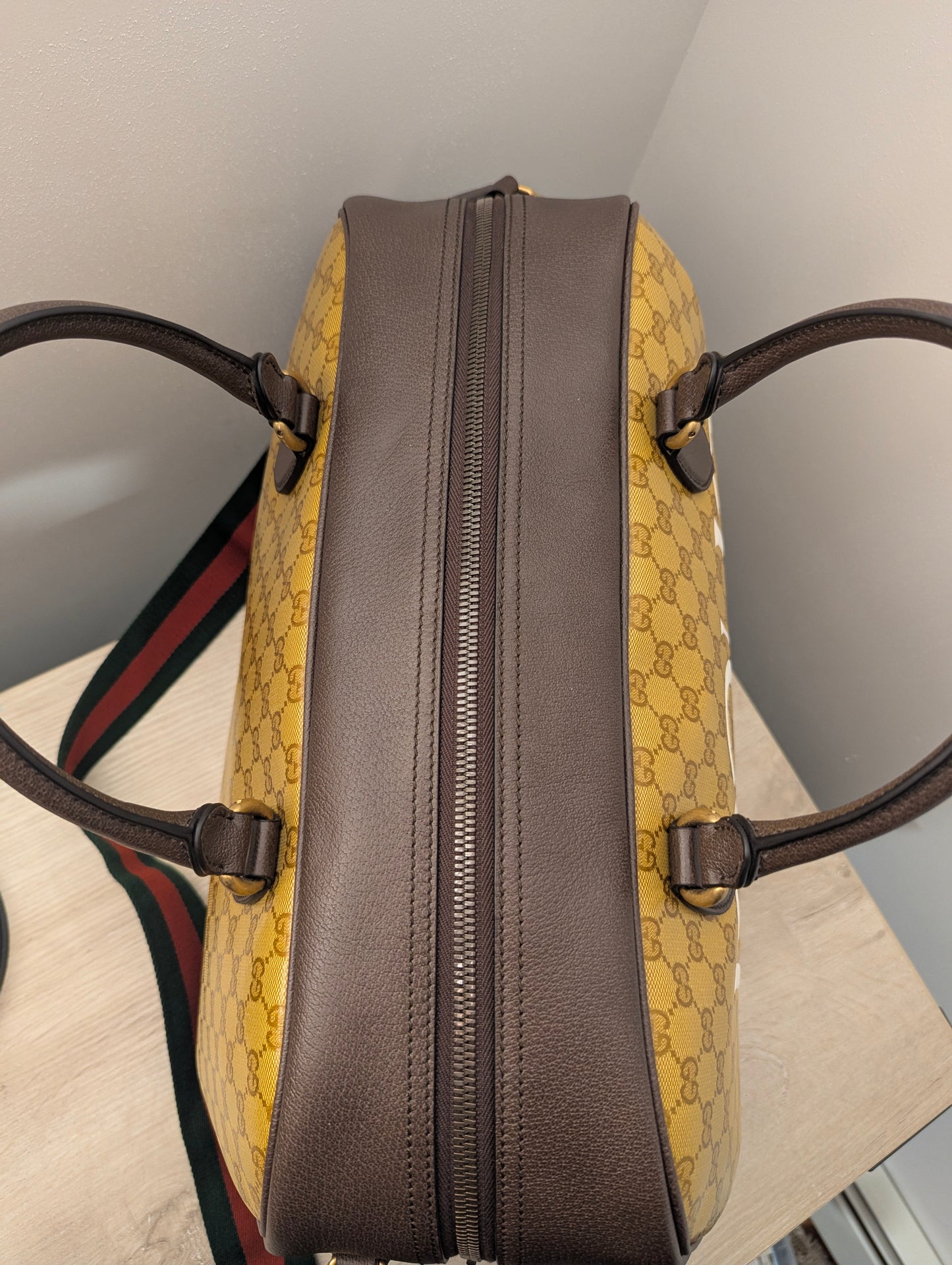 Gucci x Adidas Limited Edition Collaboration Duffle Bag
