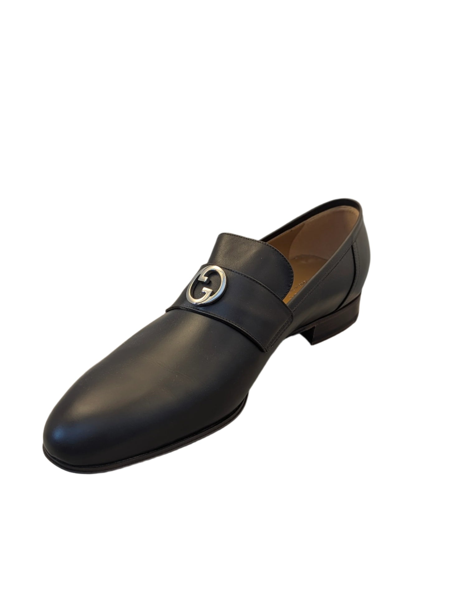 Gucci Loafer w/ Interlocking GG Espresso Brown