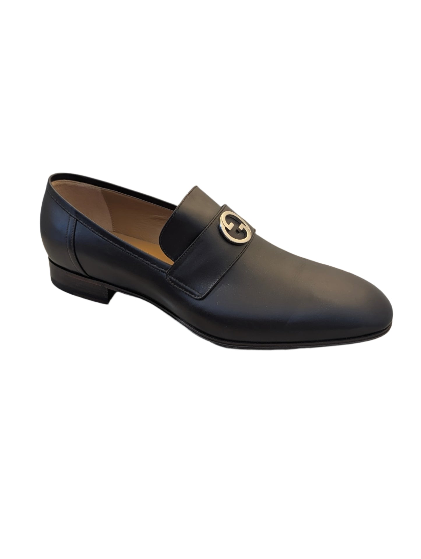 Gucci Loafer w/ Interlocking GG Espresso Brown