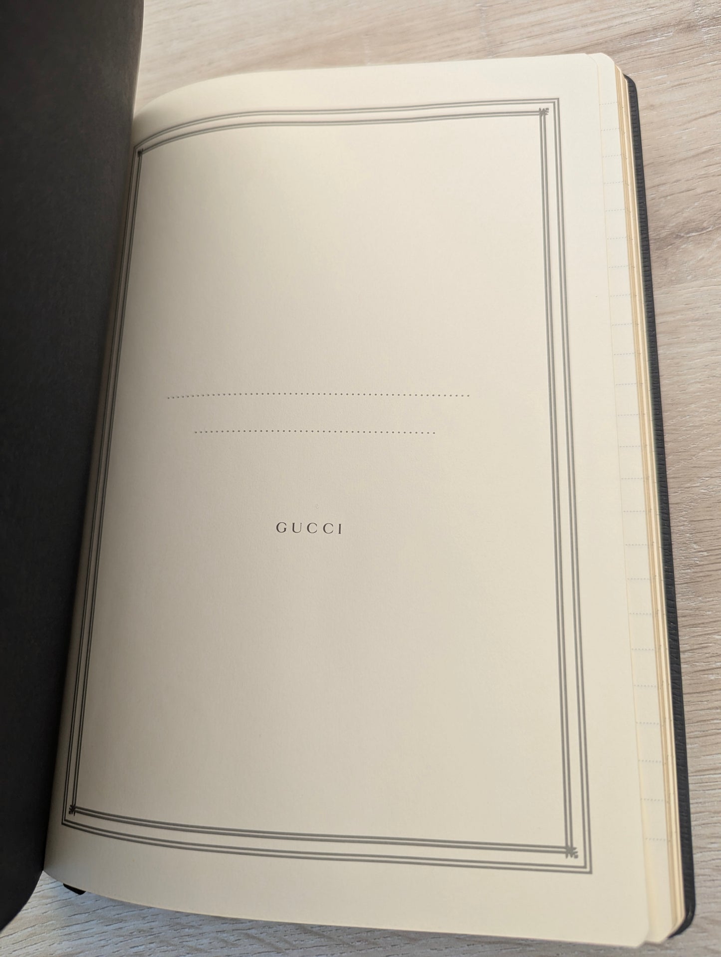 Gucci Floral Notebook