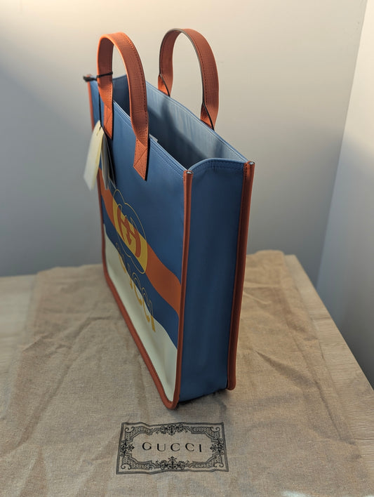 Gucci Interlocking Tote w/ Leather Handles