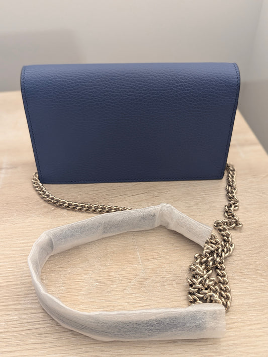 Gucci Interlocking blue GG WOC