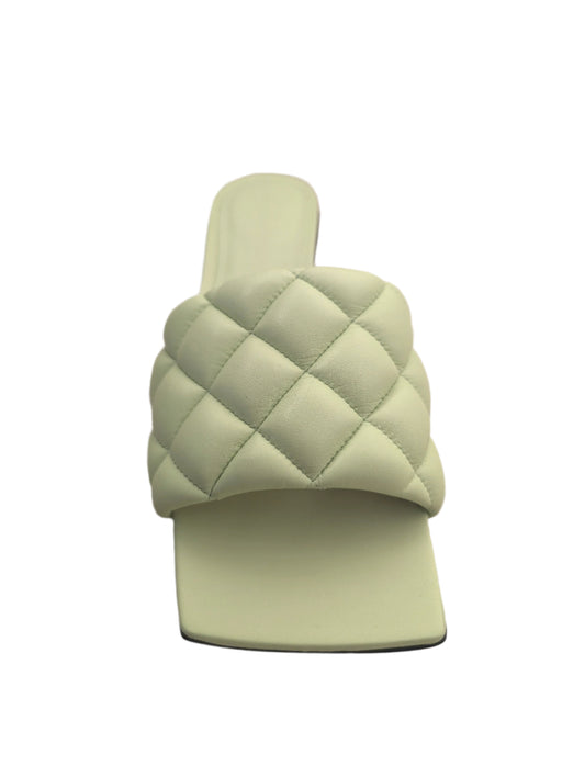 Bottega Veneta Flats Fennel Green