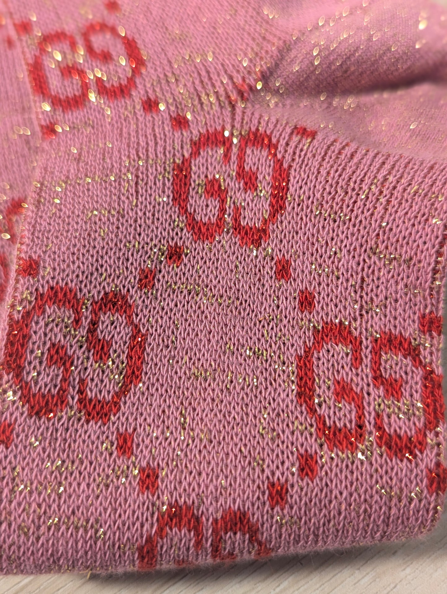 Gucci Over the Calf Socks with Sparkle