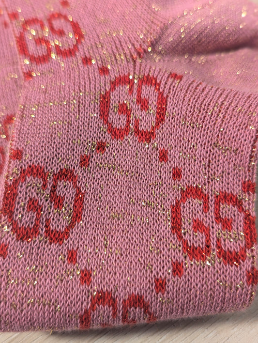 Gucci Over the Calf Socks with Sparkle