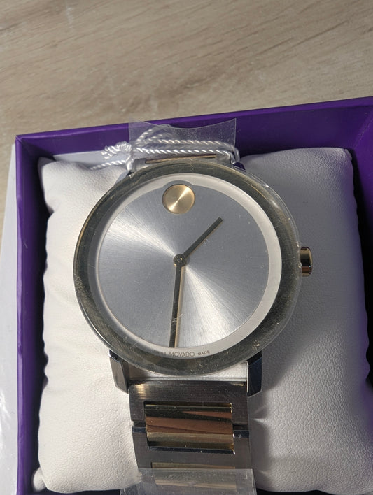 Movado Watch Silver/Gold