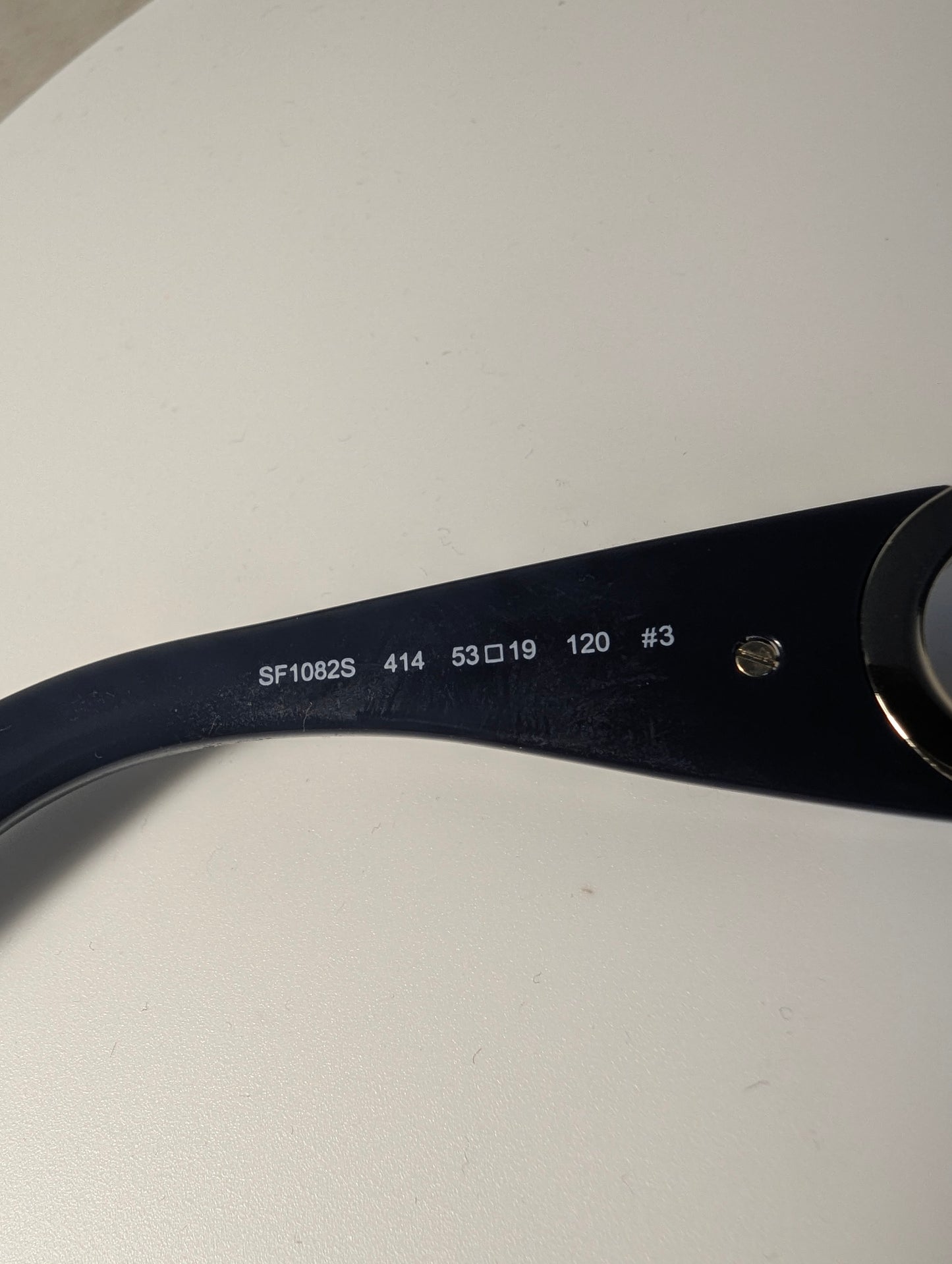 Salvatore Ferragamo Blue Gancini Sunglasses