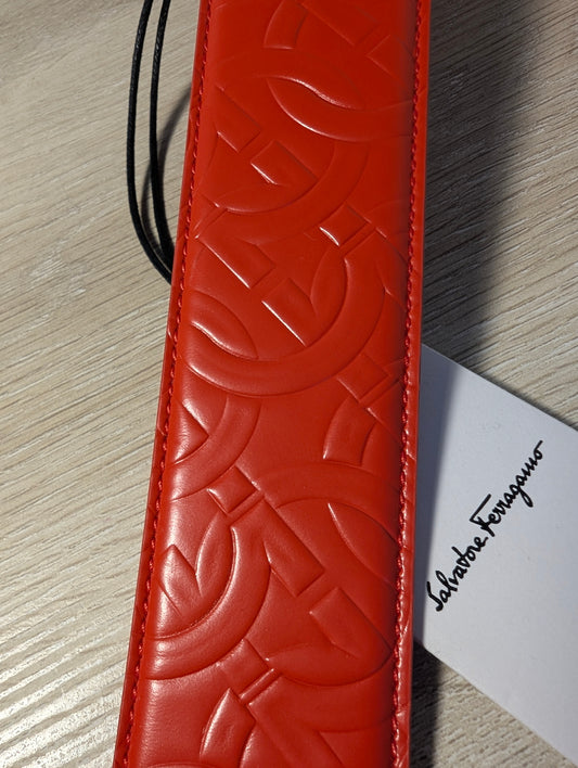 Salvatore Ferragamo Belt in Candy Apple Red Men's