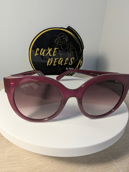 Salvatore Ferragamo Sunglasses Maroon