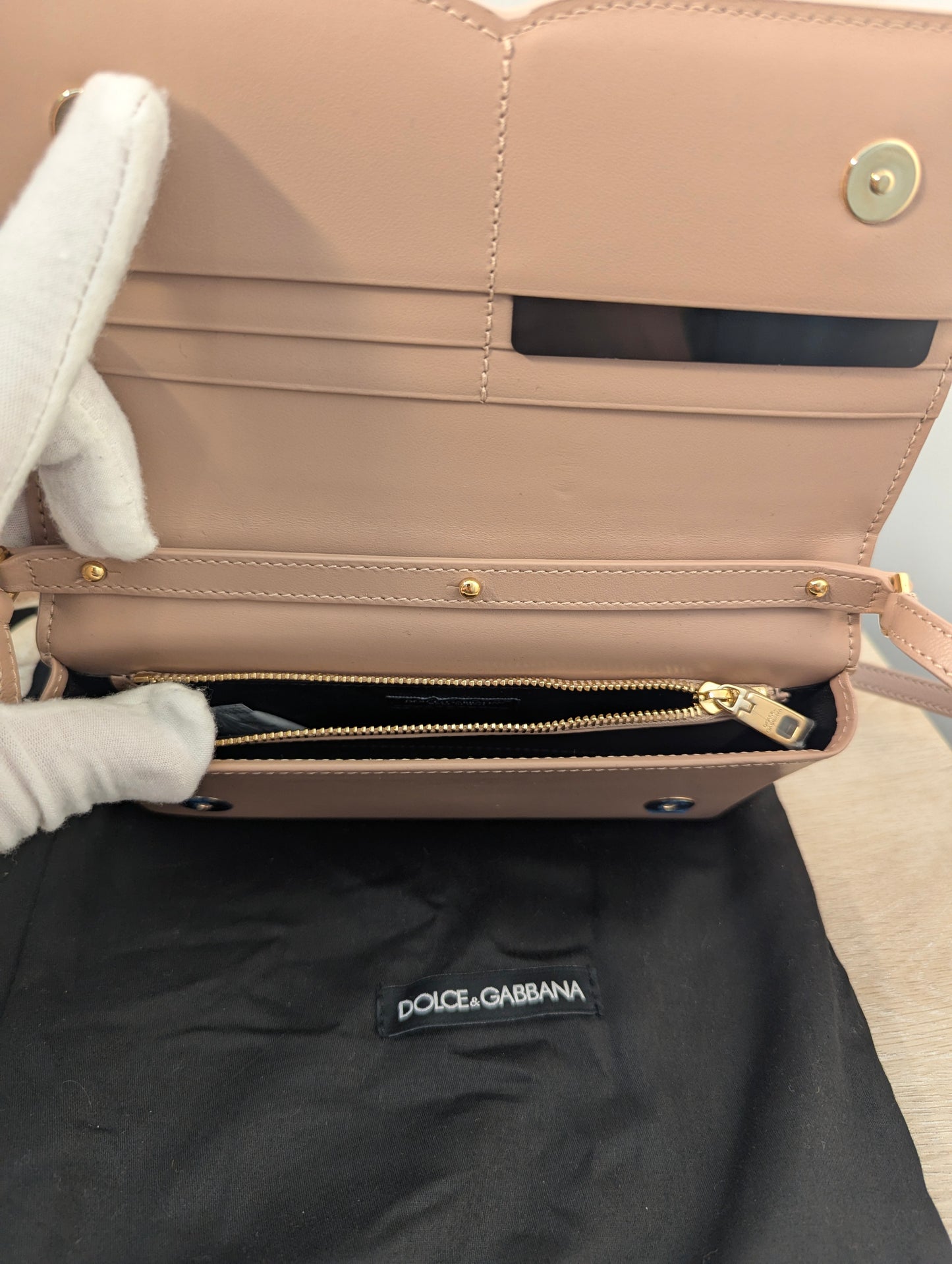 Dolce & Gabbana Crossbody 100% Vitello Leather