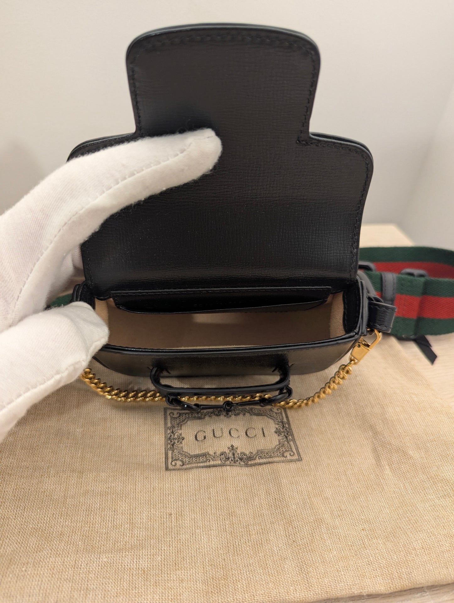 Gucci Horsebit Mini Shoulder Bag