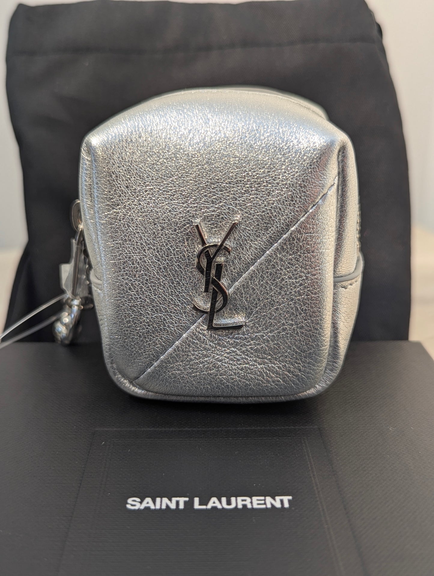 Saint Laurent YSL cube charm