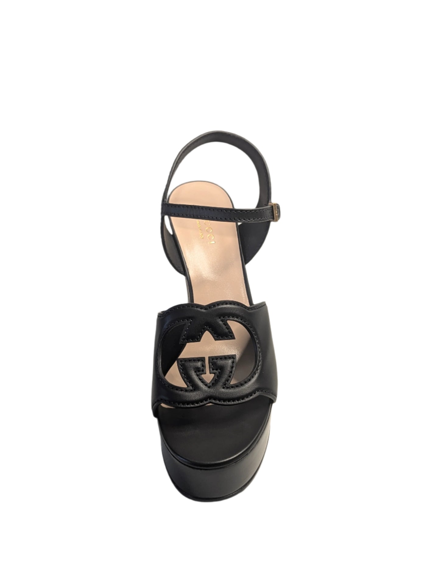 Gucci Heel Pump Cosmos Softy Black