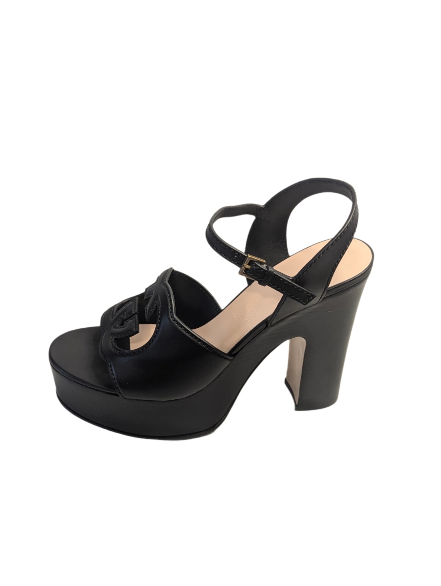 Gucci Heel Pump Cosmos Softy Black