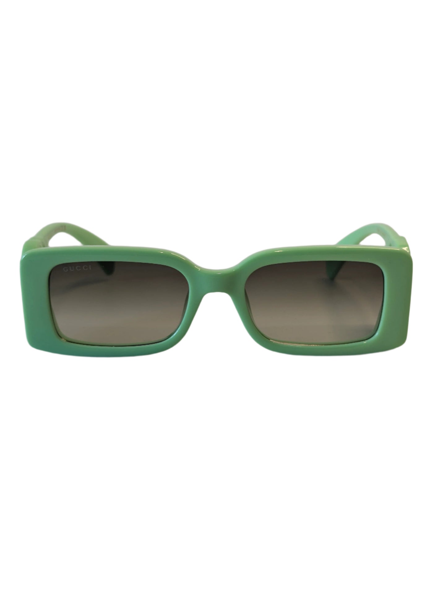 Gucci Pistachio Green Sunglasses with Interlocking GG