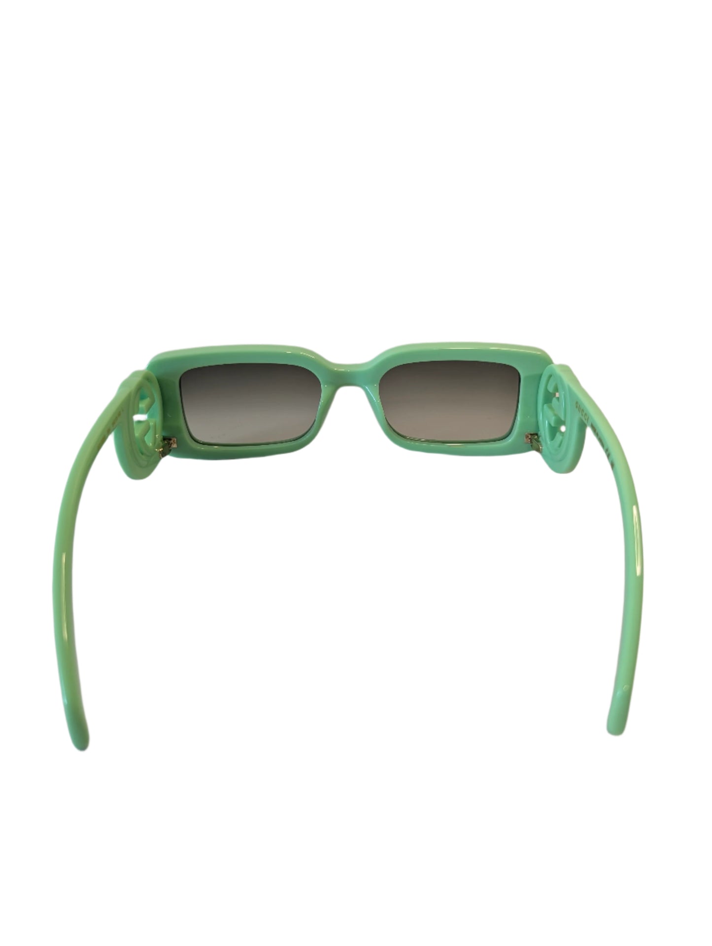 Gucci Pistachio Green Sunglasses with Interlocking GG