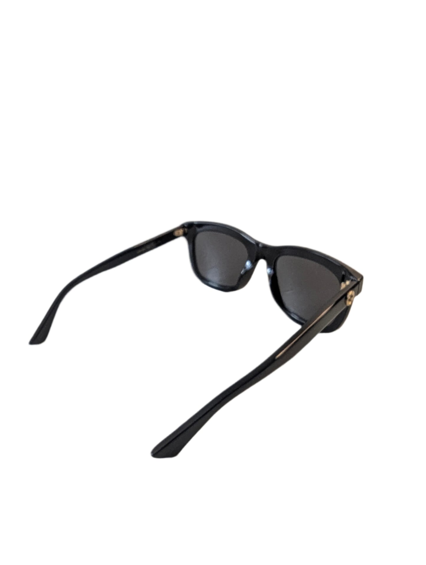 Gucci Sunglasses Black with Gold Interlocking GG