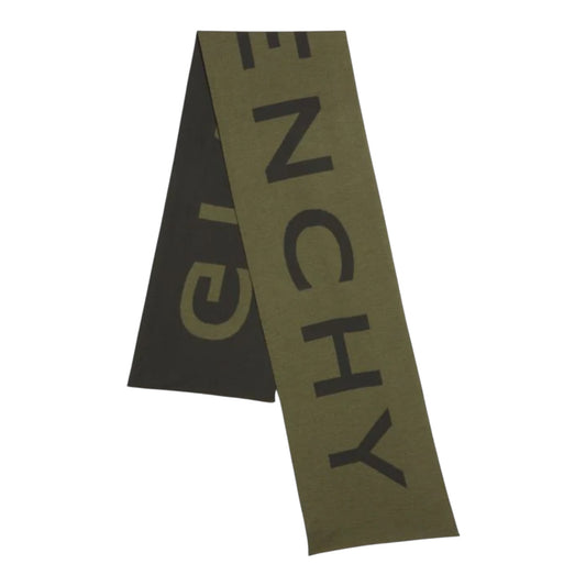 Givenchy Logo Wool Scarf