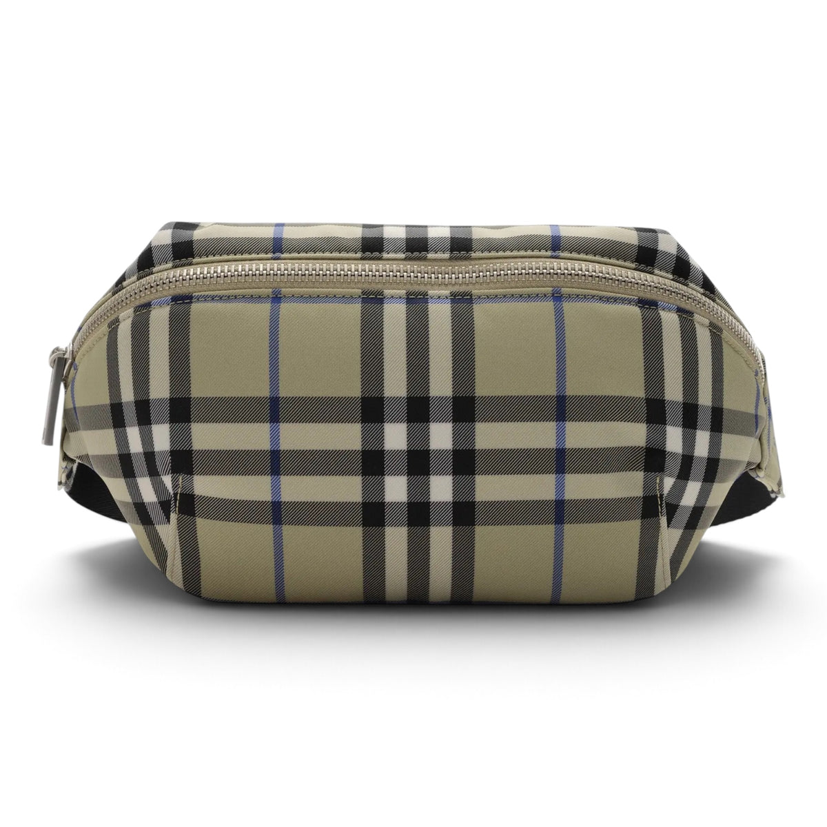 Burberry Check Belt Bag in Lichen Beige