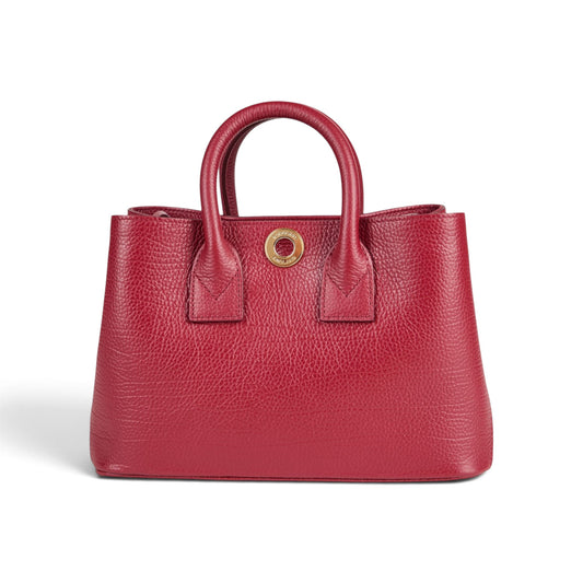 Burberry Medium Bermondsey Tote Bag in Antique Red