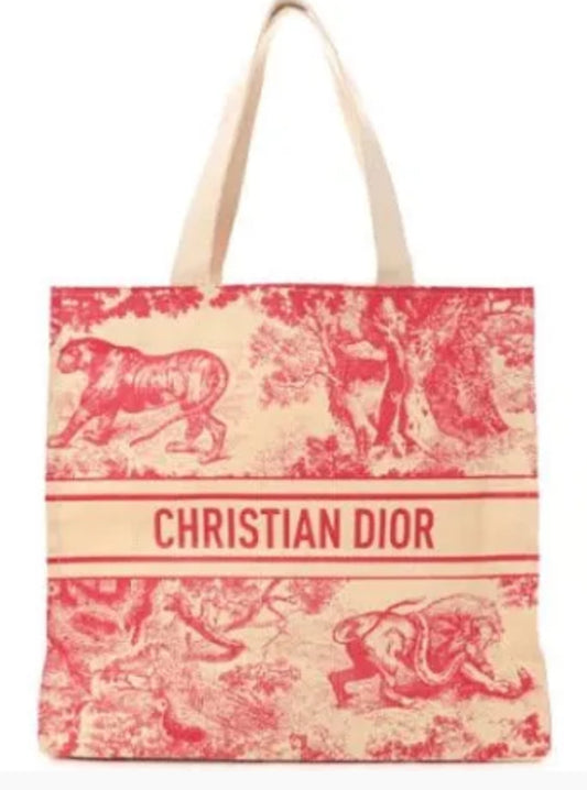 Christian Dior GWP Beauty Straw Tote