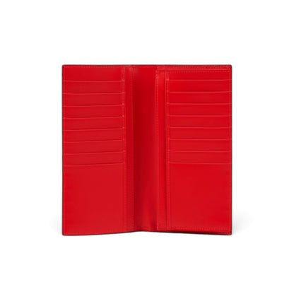 Christian Louboutin Mooncrest Long Wallet – Black Calf Alpin Leather