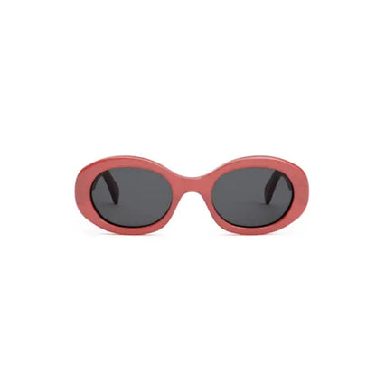 CELINE Triomphe 52mm Oval Sunglasses