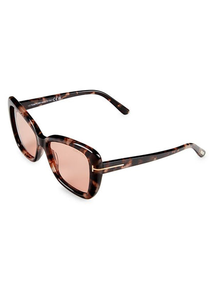 Tom Ford 55MM Cat Eye Sunglasses