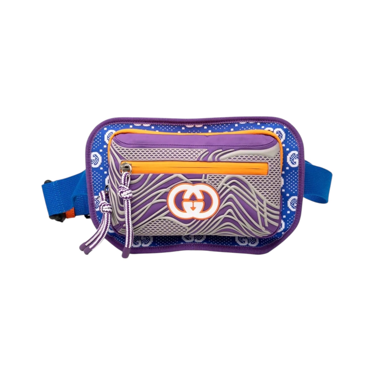 Gucci Nylon Belt Bag Blue