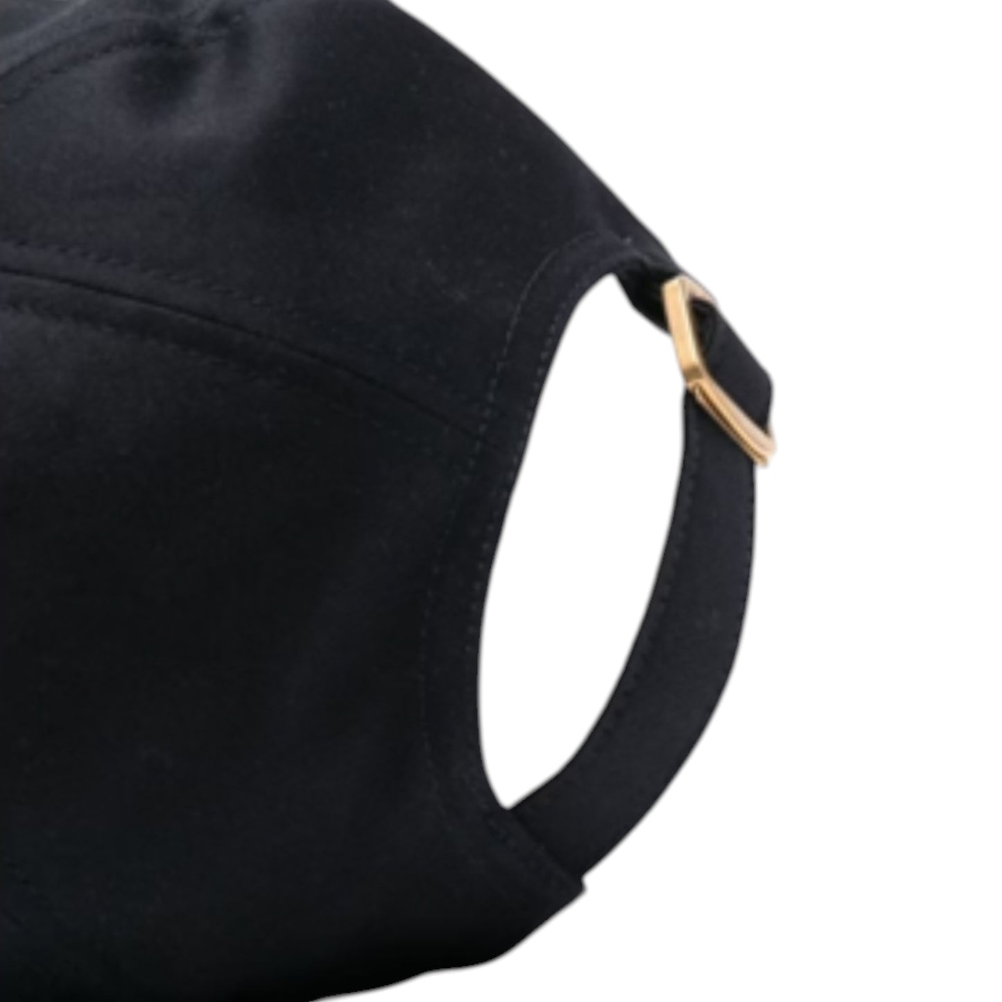 Navy Gucci embroidered baseball cap