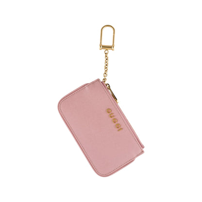 Gucci Pink Leather Key Case
