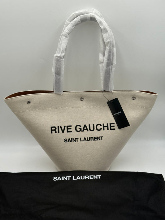 Saint Laurent Rive Gauche Panier Tote