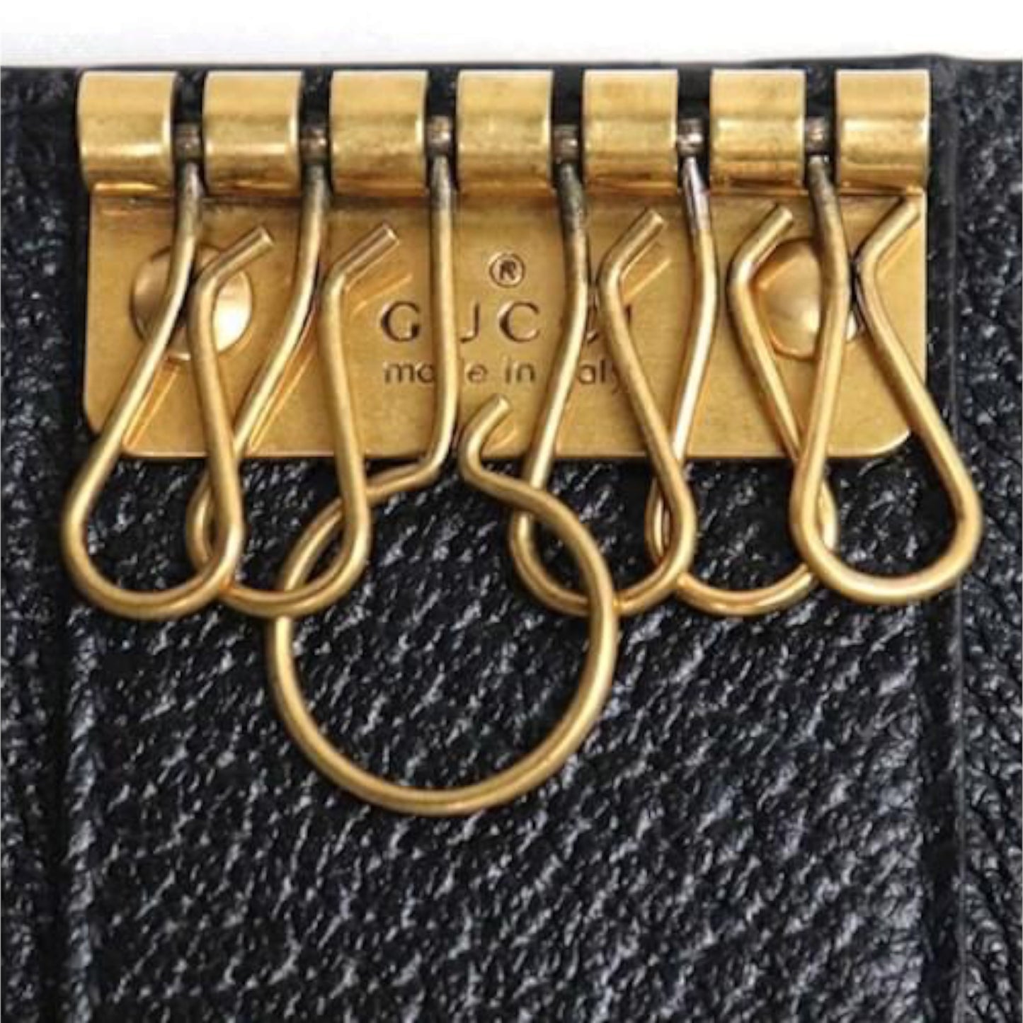 Gucci GG Marmont Leather Key Case – Black