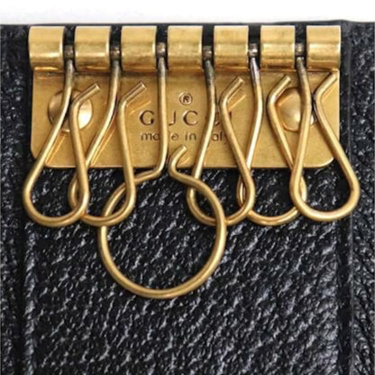 Gucci GG Marmont Leather Key Case – Black