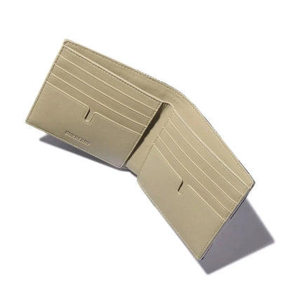 Burberry Check Bifold Wallet – Archive Beige & Blue