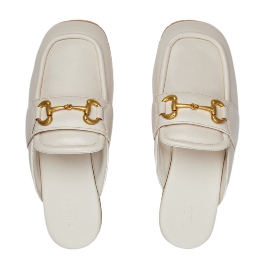 Gucci Horsebit Leather Mule