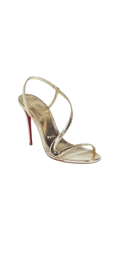 Christian Louboutin Rosalie 100mm Metallic