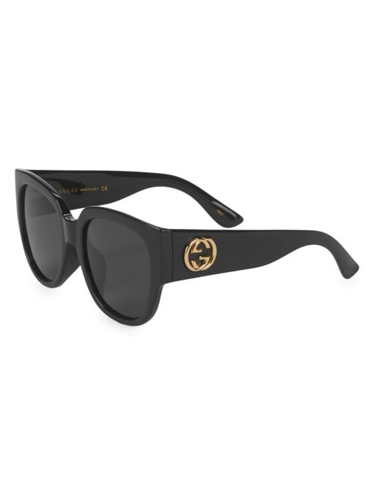 Gucci 55mm Black Sunglasses