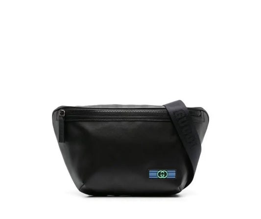 Gucci Black Crystal Belt Bag