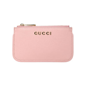 Gucci Pink Leather Key Case